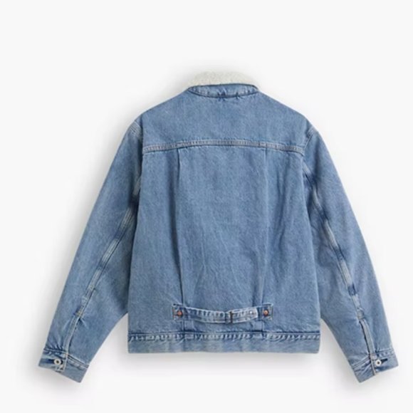 Levi's Premium Lined Trucker NWT - Picture 2 of 5